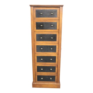Elmwood & LeathercLingerie Chest For Sale