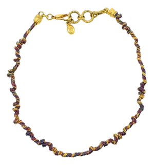 Christian Lacroix Paris Multicolor Wired Rigid Choker Necklace