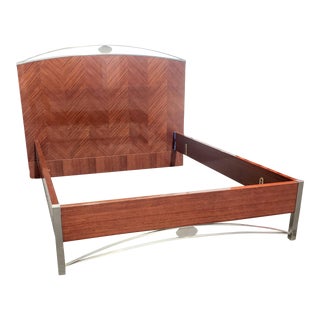 Mid 20th Century Italian Mid-Century Modern Bed Frame For Sale