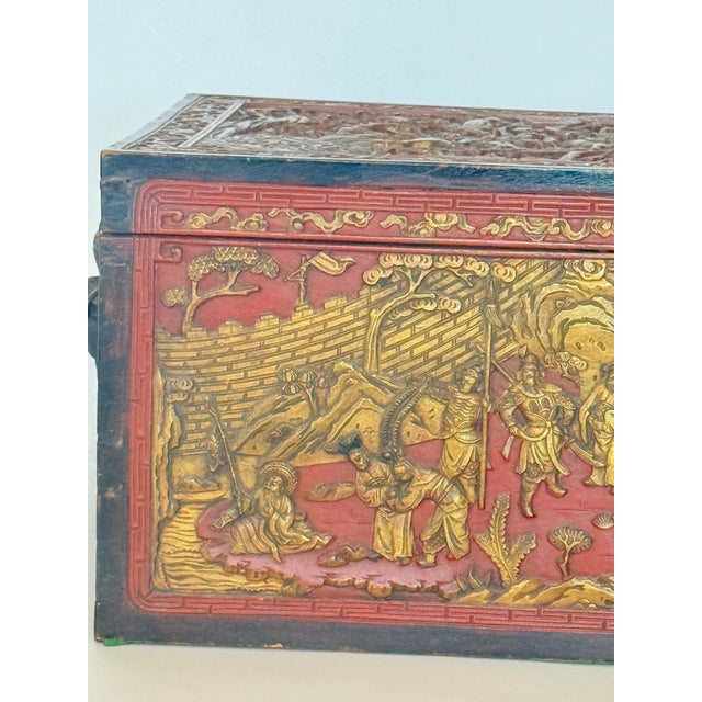 Mid 20th Century Mid 20th Century Chinese Camphor Wooden Chest For Sale - Image 5 of 7