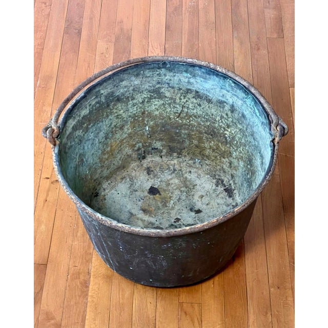 19th Century Large Pennsylvania Copper Apple Butter Cauldron For Sale In Philadelphia - Image 6 of 15