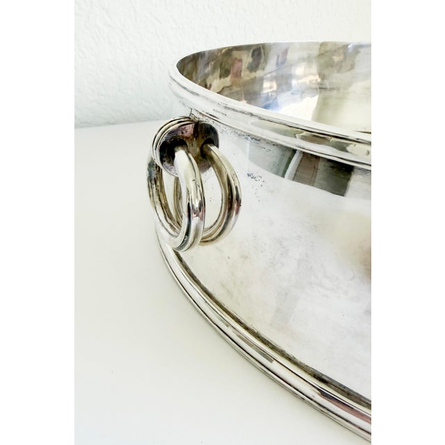 Ralph Lauren Ralph Lauren Silver-Plate Jardinière Centerpiece Vessel, Late 20th Century For Sale - Image 4 of 16