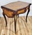 Antique American Made French Louis XV Marquetry Drop Leaf Center Table Desk For Sale - Image 4 of 18