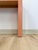 Vintage Salmon Laminate Narrow Console Sofa Table Postmodern Retro Slim For Sale - Image 12 of 12