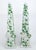 Chinoiserie Vintage Chinese Ceramic Garden Ivy Obelisks, a Pair For Sale - Image 3 of 12