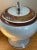 Vintage Speckled Ceramic Footed Tureen For Sale - Image 9 of 12