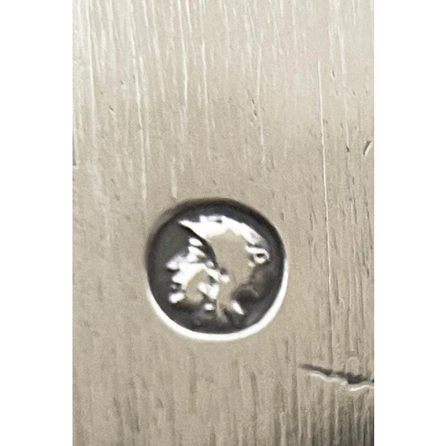 Silver Dutch Silver Salver by George Reevers, 1856 For Sale - Image 8 of 9