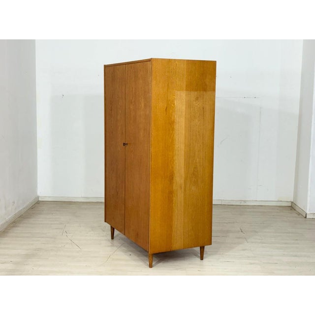 Mid-Century Wardrobe in Oak & Pine, 1960s For Sale - Image 9 of 12
