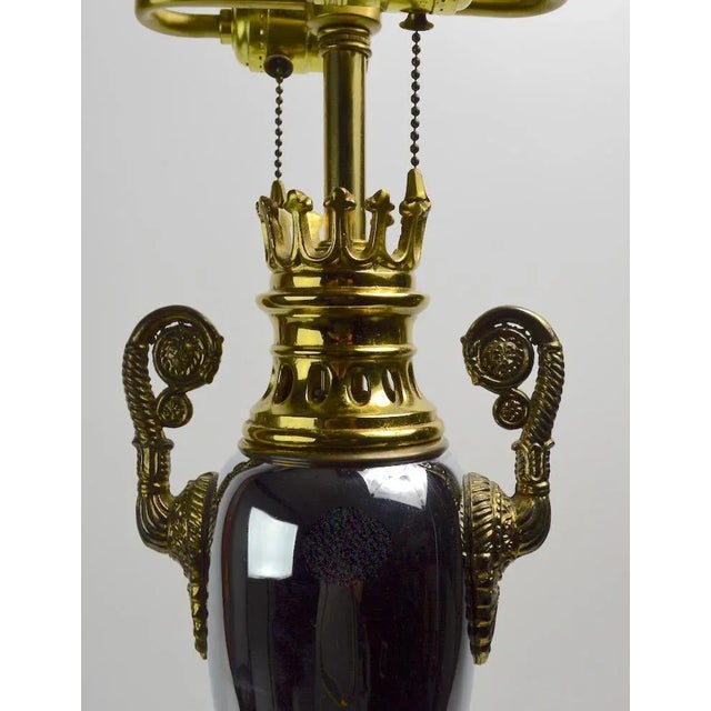 Hollywood Regency Lamps by Tyndale - a Pair For Sale - Image 10 of 13