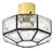 Model 2756 Octagon Ceiling Lamp in Glass from Limburg, 1970s For Sale