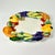 Fitz and Floyd 1993 Vintage Majolica Arts & Crafts Americana Boho Chic Fitz & Floyd Fall Harvest Platter For Sale - Image 4 of 11