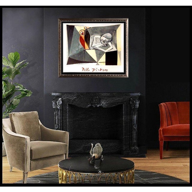 Message us to inquire about custom framing options! (Included for free with every purchase) The artwork listed is a...