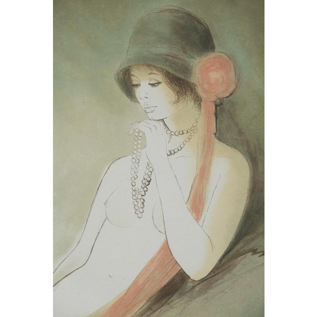 Bernard Charoy (1931-2024) Portrait of Charlotte Original color lithograph Signed in pencil Marked as Artist's Proof (EA)...