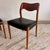 1960s 1960s Niels Møller Model 71 Teak Dining Chairs – Newly Reupholstered Black Leather (Pair) For Sale - Image 5 of 11