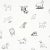 Contemporary Schumacher x The New Yorker Good Dogs Everywhere Wallpaper In Black & White For Sale - Image 3 of 7