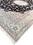 Modern Persian Nain Silk & Wool Black Area Rug- 8' 5" X 11' 6" For Sale - Image 3 of 6