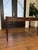 Maitland - Smith 1980s Maitland-Smith Carved Mahogany Leather Top Writing Desk For Sale - Image 4 of 16