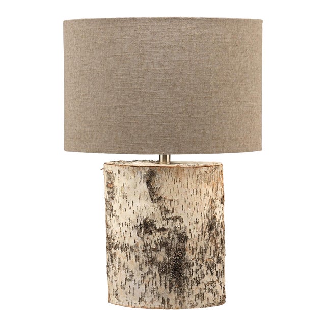 Jamie Young Forrester Resin Table Lamp For Sale