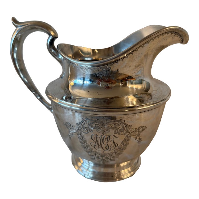Early 20th Century Spaulding & Co. Sterling Silver Pitcher For Sale