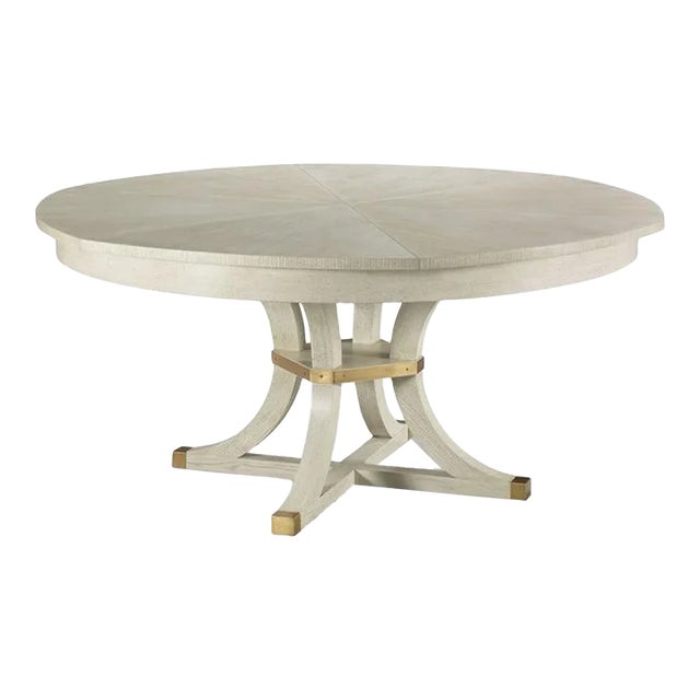 Woodbridge Furniture Apollo Jupe Dining Table, Luna Finish For Sale