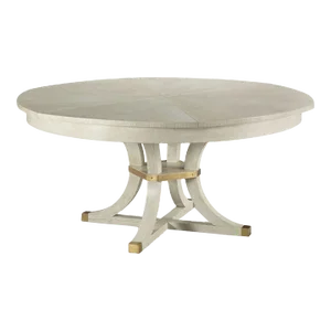 Woodbridge Furniture Apollo Jupe Dining Table, Luna Finish