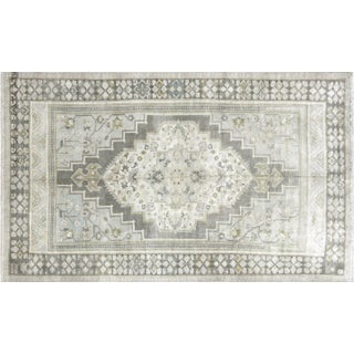 1960s Turkish Oushak Rug For Sale