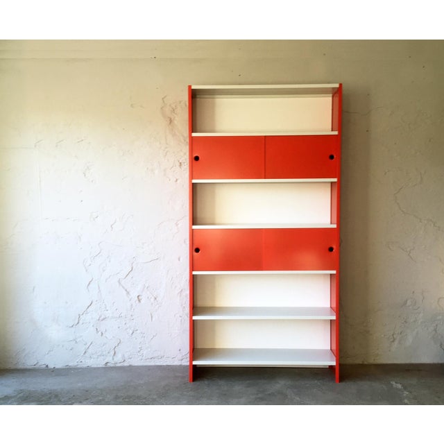Metal Modular Storage with Compartments, 1970s For Sale - Image 6 of 6