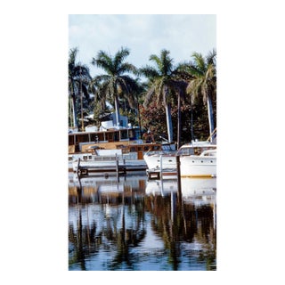 Toni Frissell 'Yachts in the Harbour' Archival Pigment Print Framed in Black For Sale