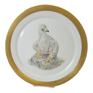 1970s Boehm “Young America 1776” Bone Porcelain Charger Plate