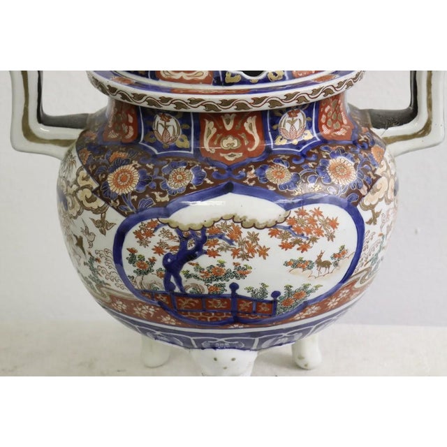 Fine 19th Century Japanese Imari Lidded Koro For Sale In Portland, OR - Image 6 of 9