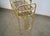 1970’s Art Deco Brass Tilt Mirror Vanity For Sale - Image 10 of 12