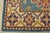 Kazak Runner 2’9” X 6’10” Blue Wool Tribal Hand-Knotted Oriental Rug For Sale - Image 9 of 12