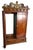 French Antique Rosewood Marquetry Mirrored Wall Cabinet For Sale - Image 3 of 9