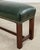Elongated Georgian Style Mahogany Leather Footstool For Sale - Image 10 of 18