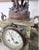 Antique French Art Nouveau Ch. Ruchot “Volubilis” Onyx Figural Mantel Clock For Sale - Image 9 of 10