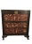 1900s Antique Chinese Inlaid Stone Camphor Wood Chest of Drawers For Sale - Image 12 of 12
