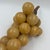 Mid-Century Modern Vintage Italian Alabaster Grapes With Natural Wood Stem, 12" For Sale - Image 3 of 6