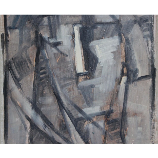 Plastic Florentine School Artist, Hidden Portraits XXIV, 1990s, Acrylic on Board, Framed For Sale - Image 7 of 11