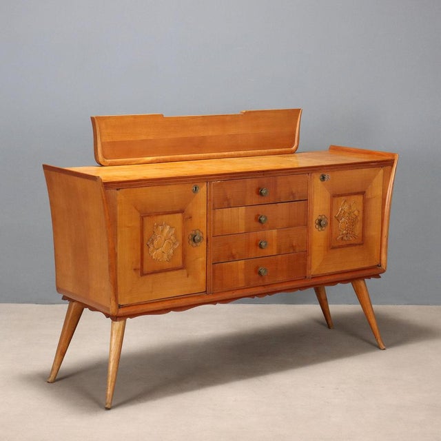Mid-Century Buffet Cabinet, 1950s For Sale - Image 12 of 12