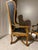 Vintage Spanish Revival Leather Wingback Chairs For Sale - Image 4 of 12