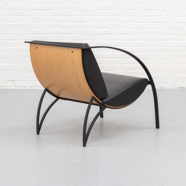 Postmodern Postmodern Armchair by Karl-Friedrich Förster for KFF Design, 1980s For Sale - Image 3 of 13