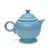 Mid 20th Century Mid 20th Century Blue Vintage Teapot Curation - Group of 7 For Sale - Image 5 of 18