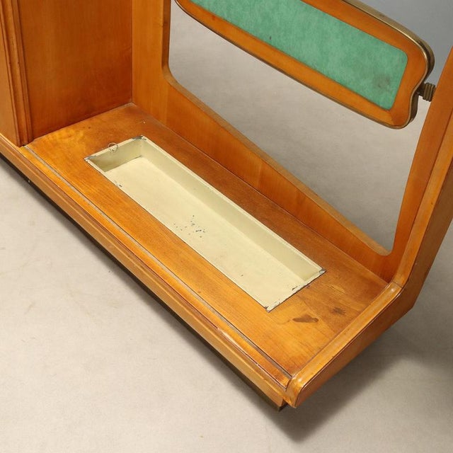 Vintage Entryway Cabinet with Glass Console, 1950s For Sale - Image 9 of 13
