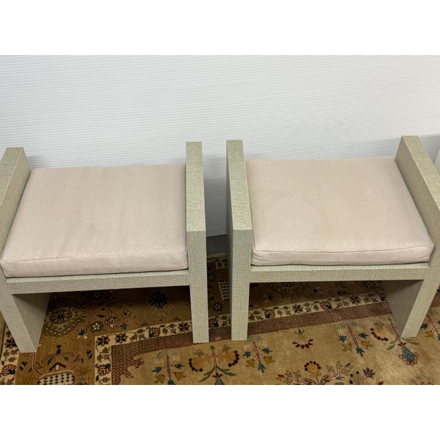 Megan Molton H Benches, Pair For Sale - Image 4 of 12