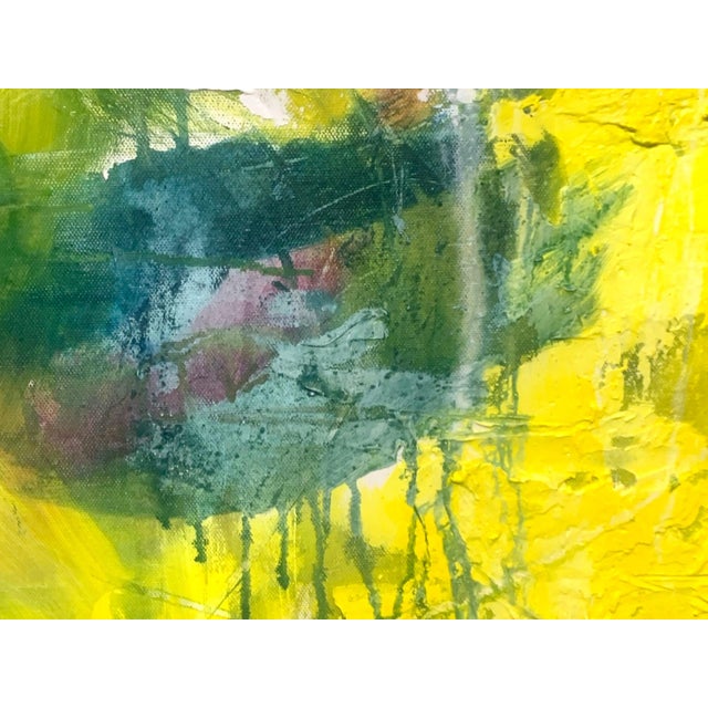 Barbara Schauß, Lemon Spritz, Oil and Acrylic on Canvas For Sale - Image 6 of 10