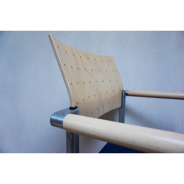 Beige Postmodern Armchairs by Wiesner Hager for Arge2, 1983, Set of 5 For Sale - Image 8 of 18