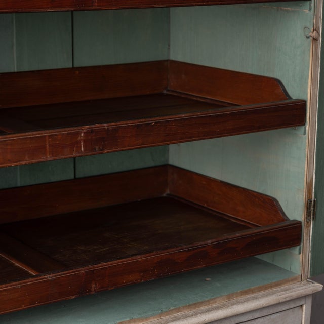 English Pine Linen Press, 19th Century For Sale - Image 9 of 18