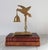 Vintage Solid Brass Bird and Bell Tabletop Chime With Intricate Detailing For Sale - Image 4 of 10