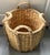 Large French Woven Grass Log or Kindling Basket for the Fireplace Hearth For Sale - Image 12 of 12