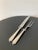 Early 20th Century 1910s Antique English Carving Set With Sterling Silver Handle by Watson- 2 Pieces For Sale - Image 12 of 12